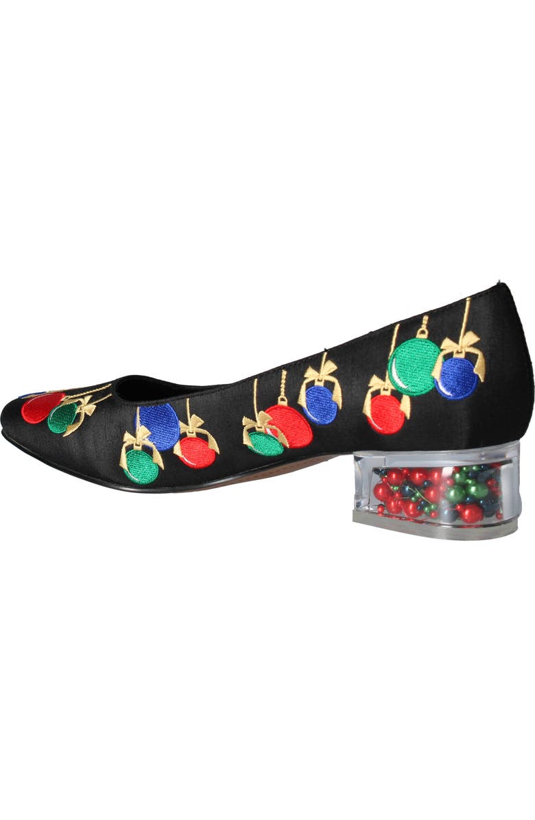 J. Reneé J.Renée Jingle Bell Embroidered Pump, Alternate, color,