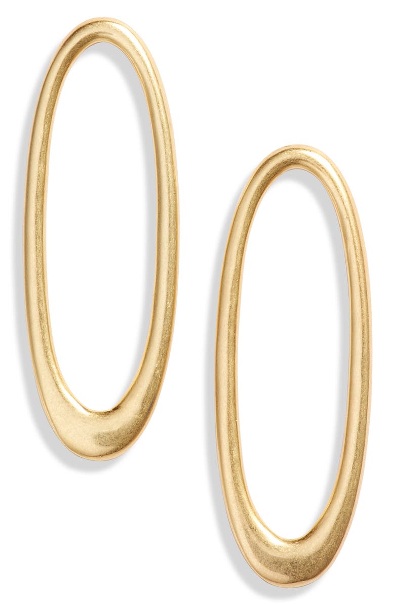 Madewell Droplet Post Earrings, Main, color, 