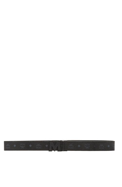 Mcm Claus M Reversible Belt 1.75" In Visetos In Black