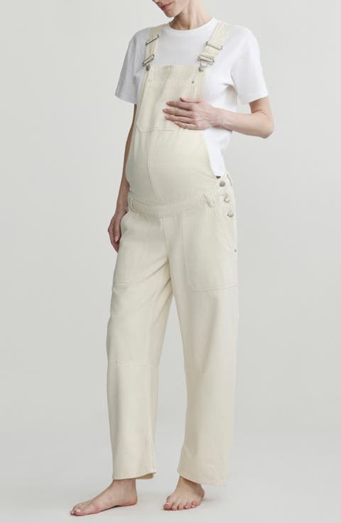 Maternity Bilie Wide Leg Overalls