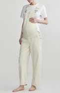 DL1961 Maternity Bilie Wide Leg Overalls