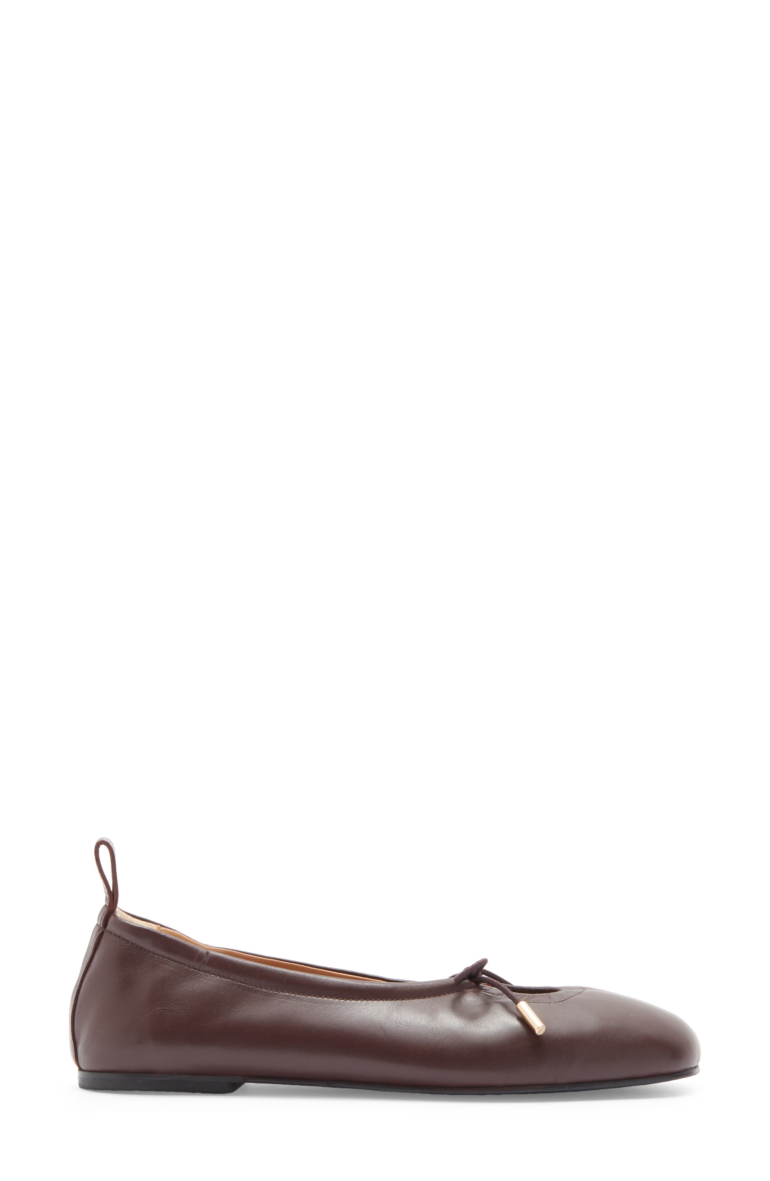Rosalind Ballet Flat, Alternate, color, BROWN