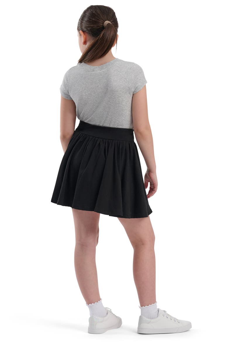 Kids' Twirly Skirt, Alternate, color, BLACK