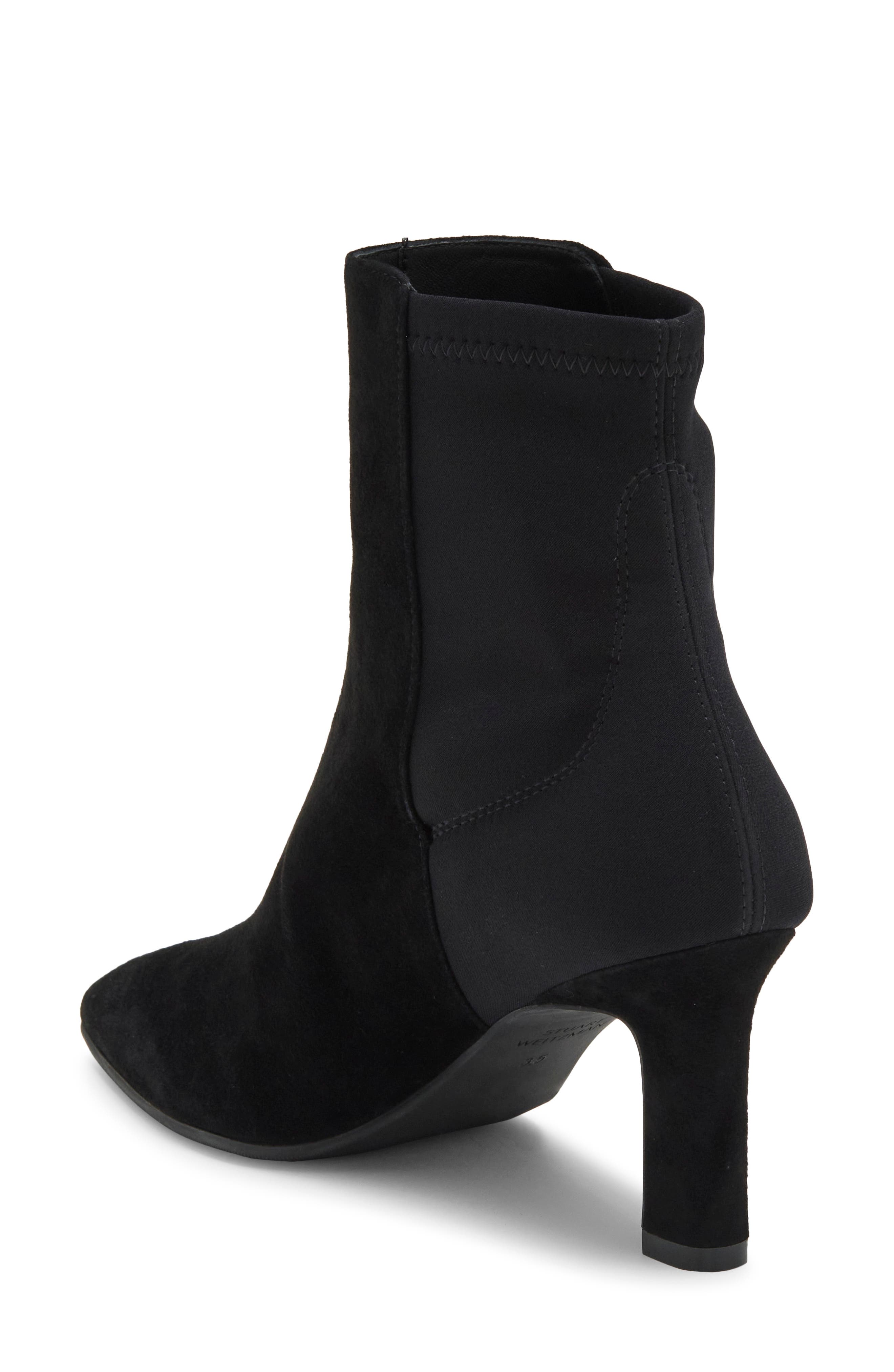Lauri 75 Bootie, Alternate, color, BLACK