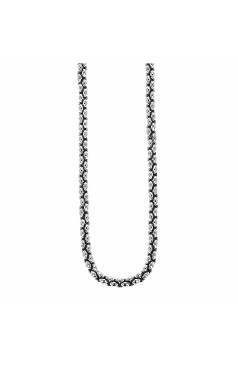King Baby Studio Infinity Link Necklace, Main, color, Silver