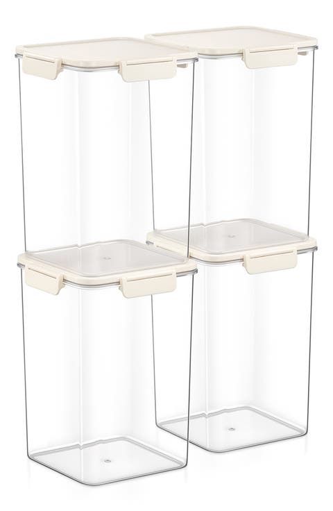 4-Piece Set Airtight Food Storage Containers