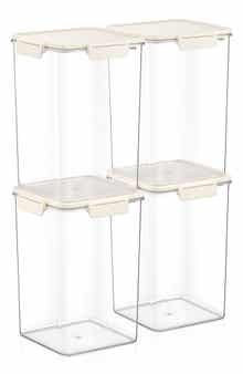 4-Piece Set Airtight Food Storage Containers