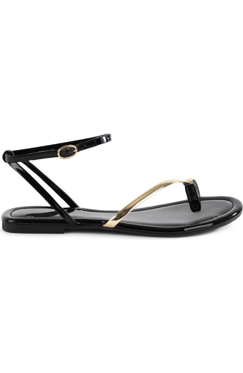 Seychelles A Little Extra Ankle Strap Sandal, Alternate, color, Black