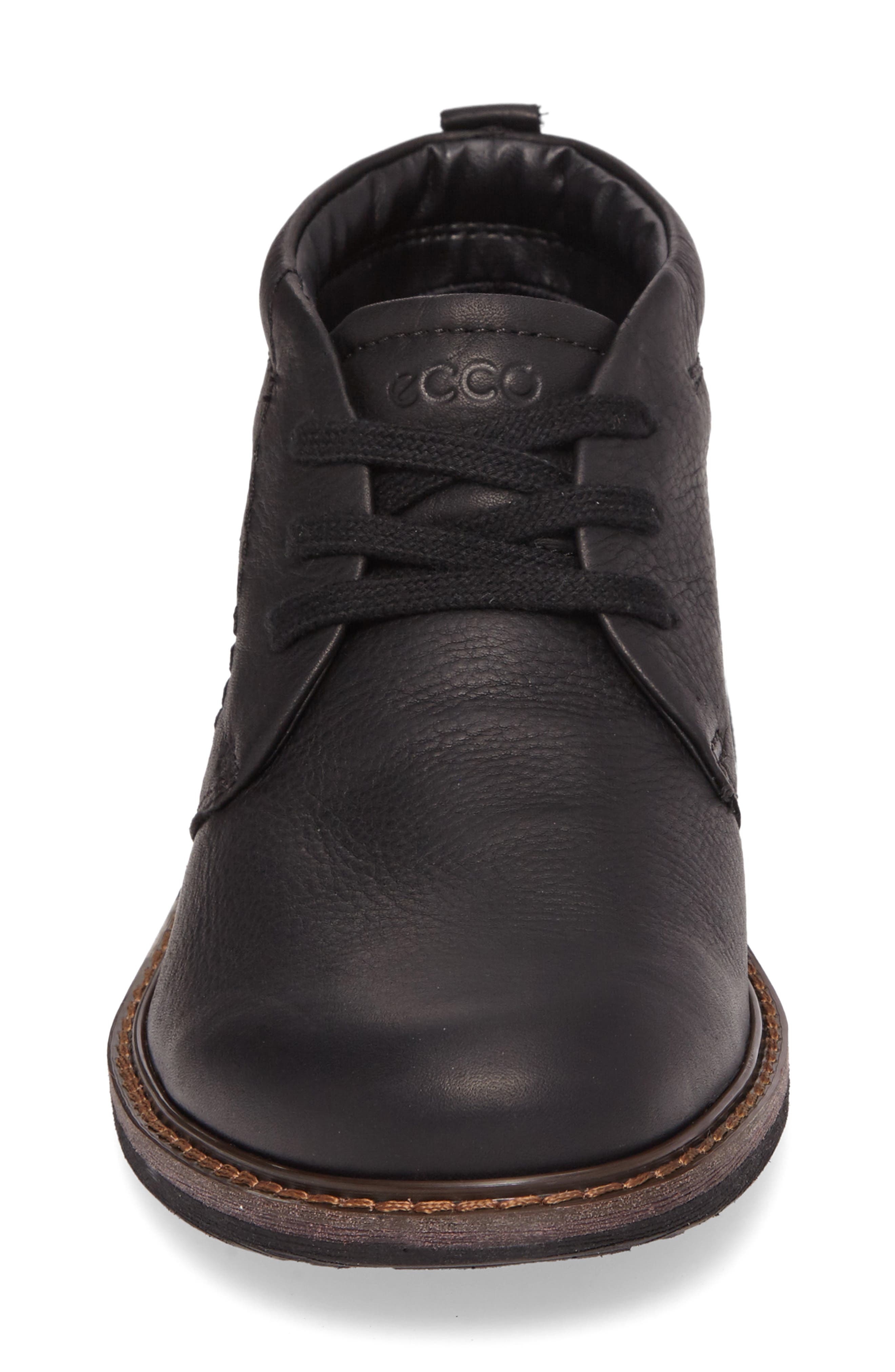 Turn Gore-Tex® Waterproof Chukka Boot, Alternate, color, BLACK NUBUCK