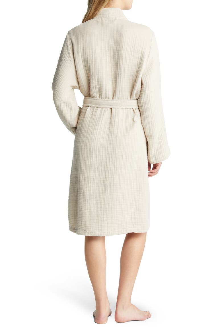 Gender Inclusive Cloud Cotton Robe, Alternate, color, BONE
