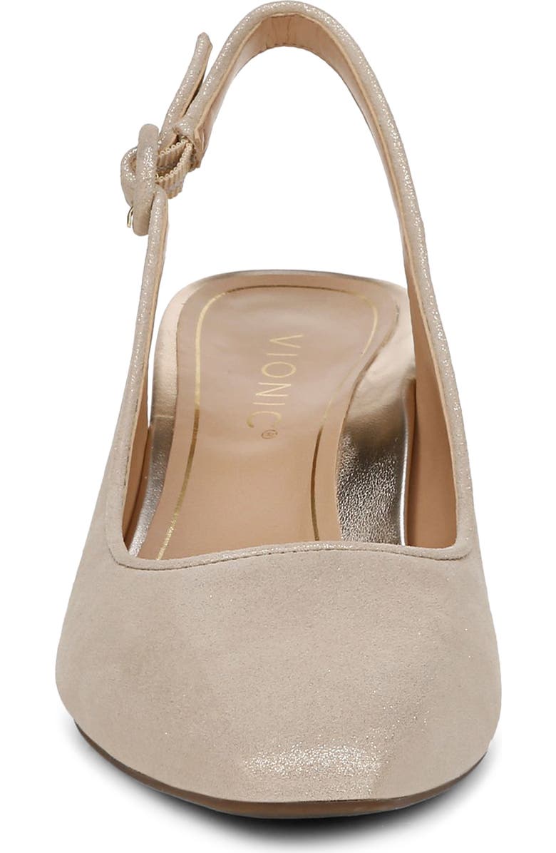 Vionic Perris Slingback Pump, Alternate, color, Gold