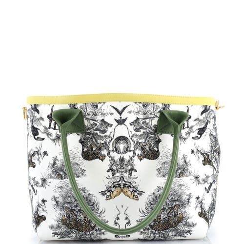 Pre-owned Hermes  Hermes Petit H So Tote Printed Canvas In Multi