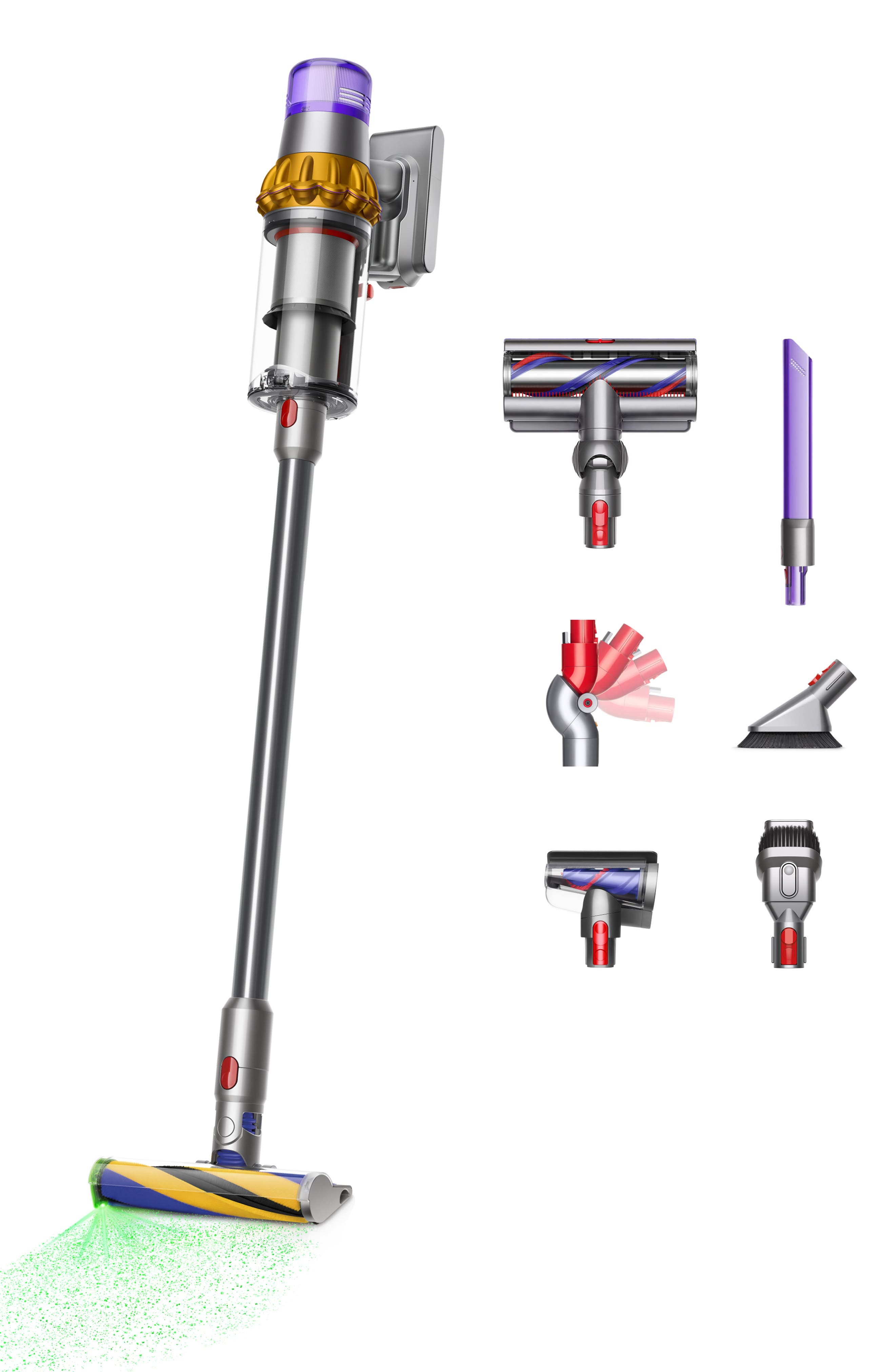 Dyson v15 Detect™ Vaccum - Iron/Nickel - Refurbished