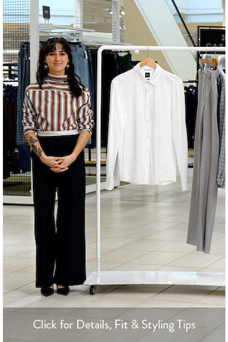 Roan Slim Fit Performance Button-Up Shirt video