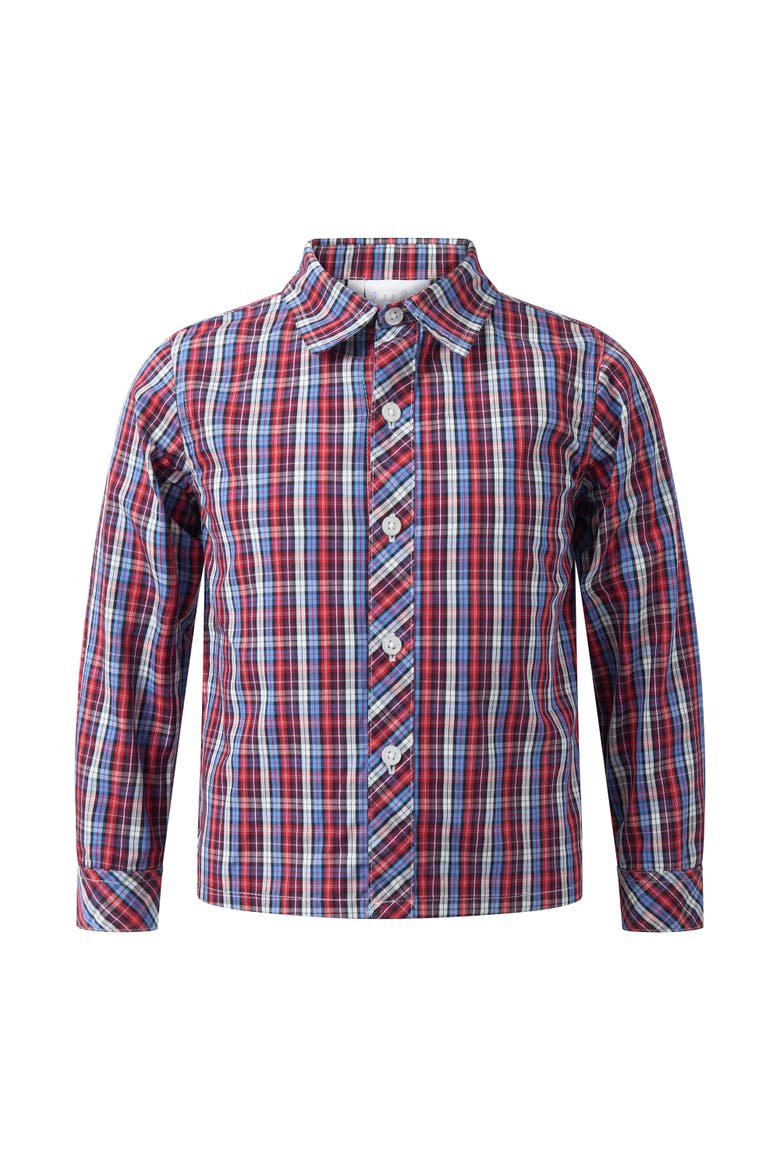 Check Shirt, Main, color, Red