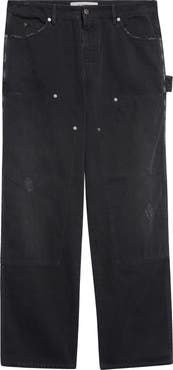Golden Goose Journey Distressed Cotton Painter Pants