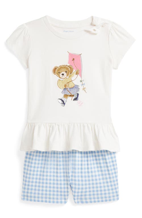 Ralph Lauren Set With Print In White
