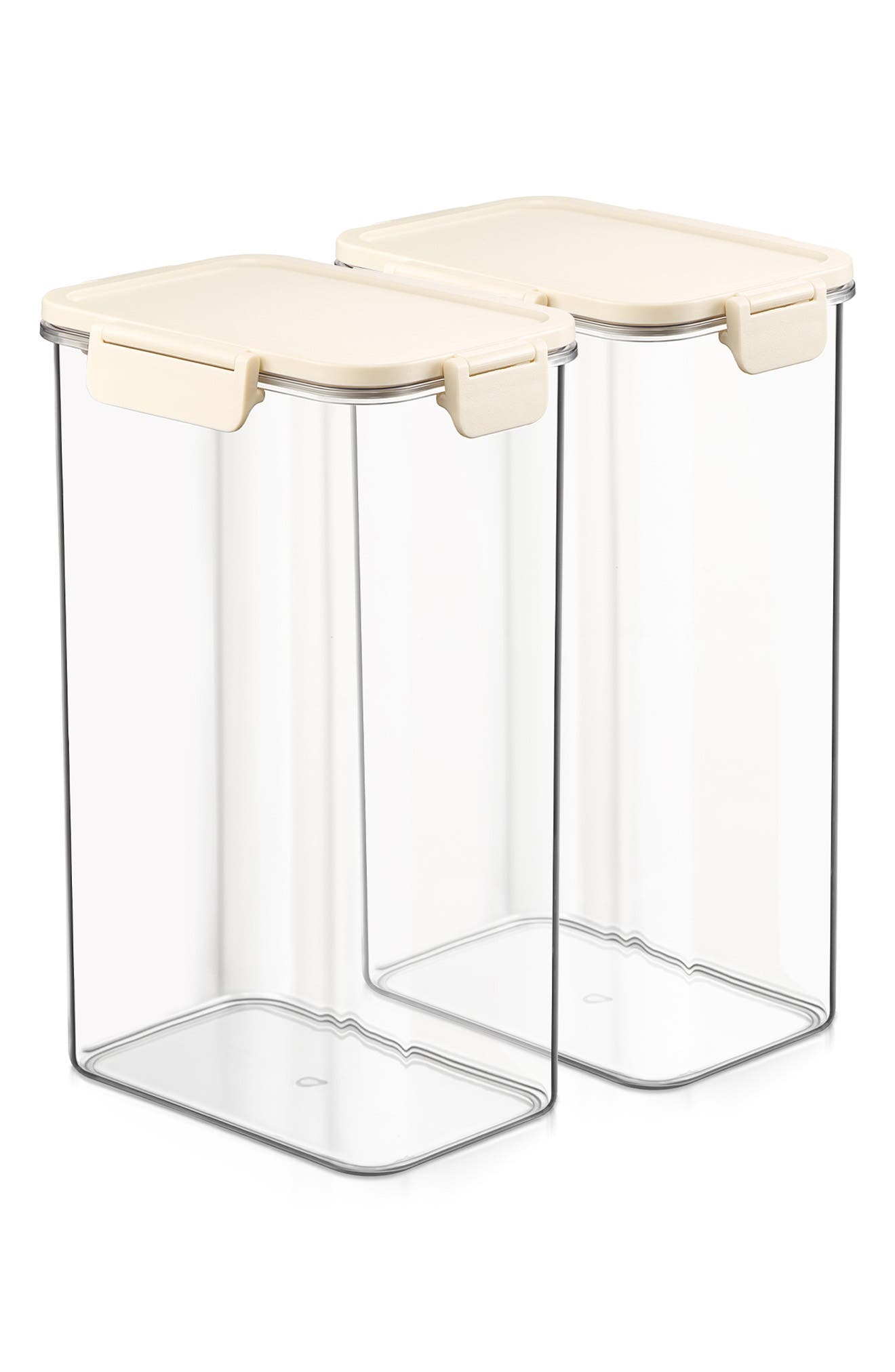 Set of 2 Airtight Food Storage Containers
