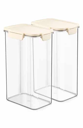 Set of 2 Airtight Food Storage Containers