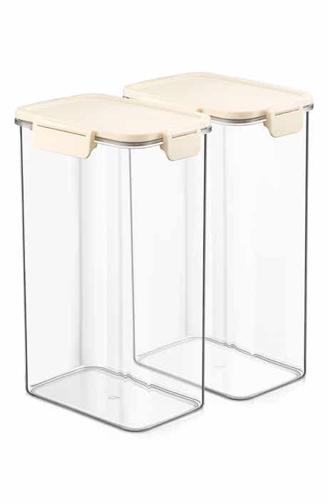 Set of 2 Airtight Food Storage Containers