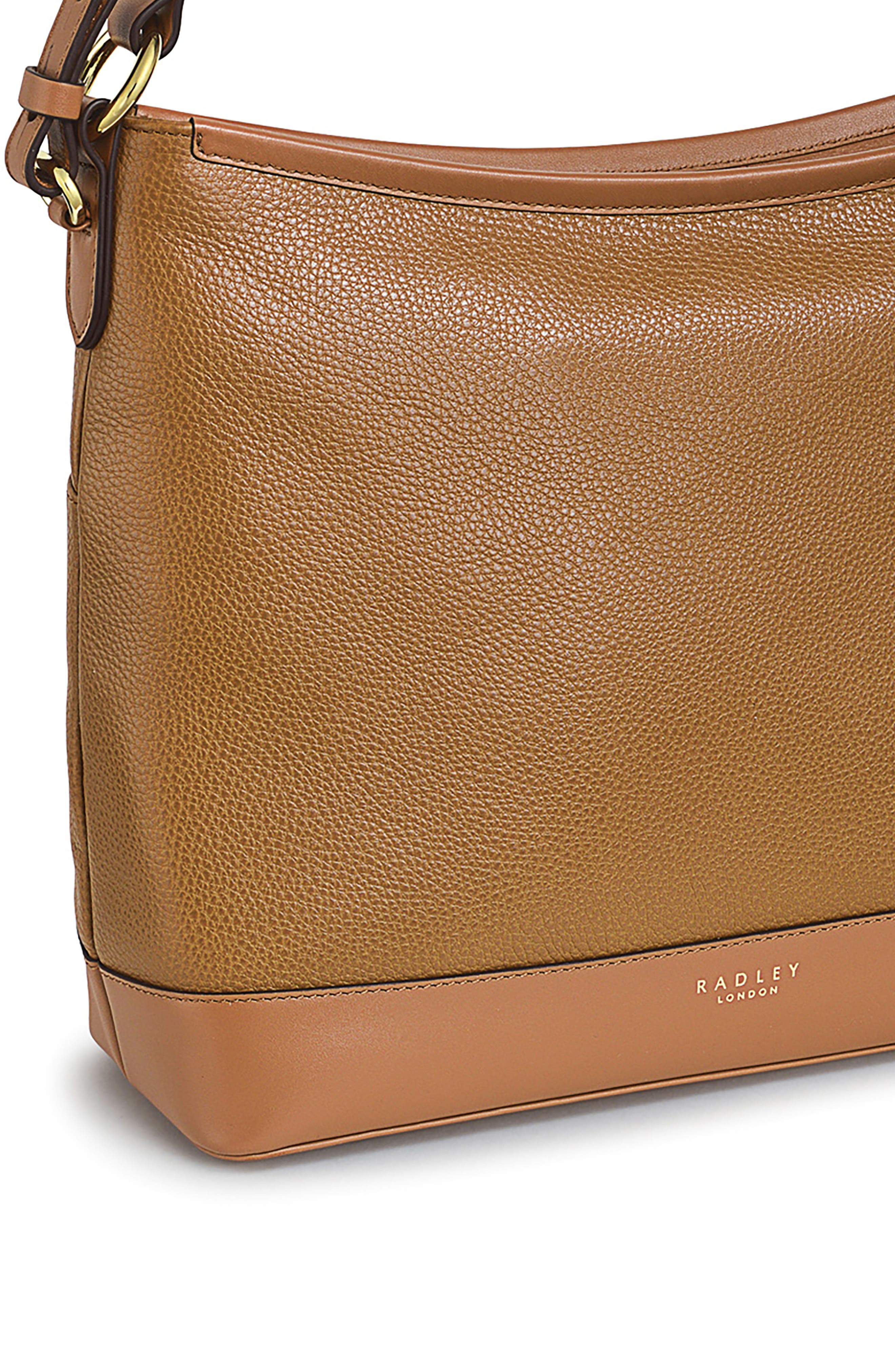 Radley Babington Pebbled Leather Shoulder Bag, Alternate, color, 