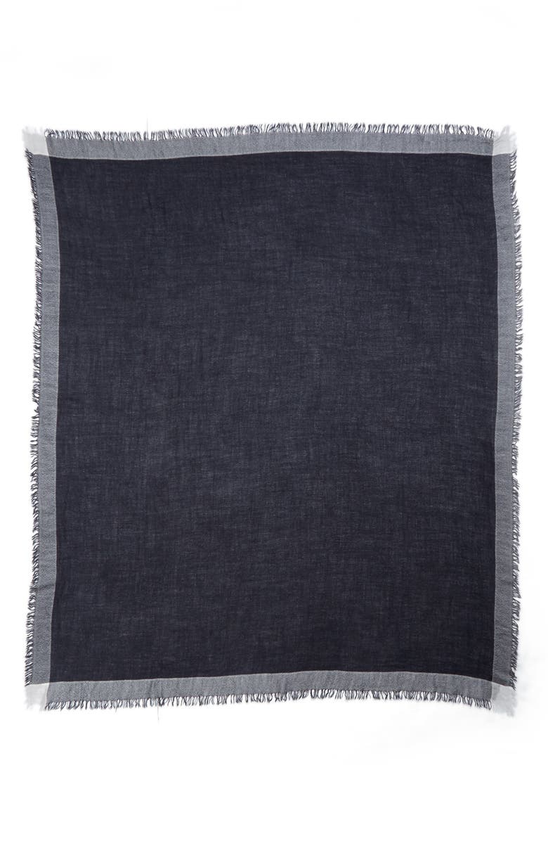 rag & bone Nassau Wool & Cotton Scarf, Alternate, color,