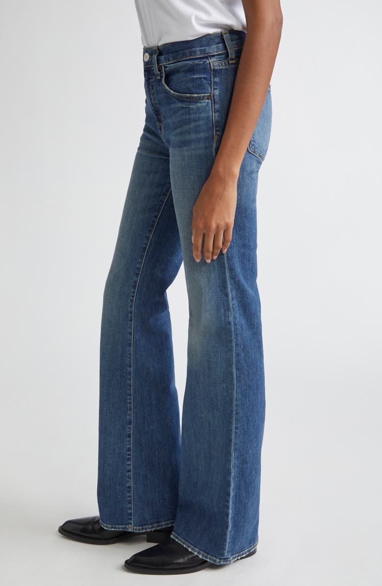 Nili Lotan Celia Bootcut Jeans, Alternate, color, Classic Wash