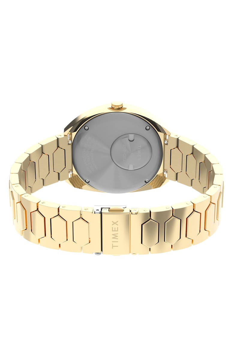 Timex<sup>®</sup> Q 1972 Time Machine Reissue Bracelet Watch, 39mm, Alternate, color, Brown