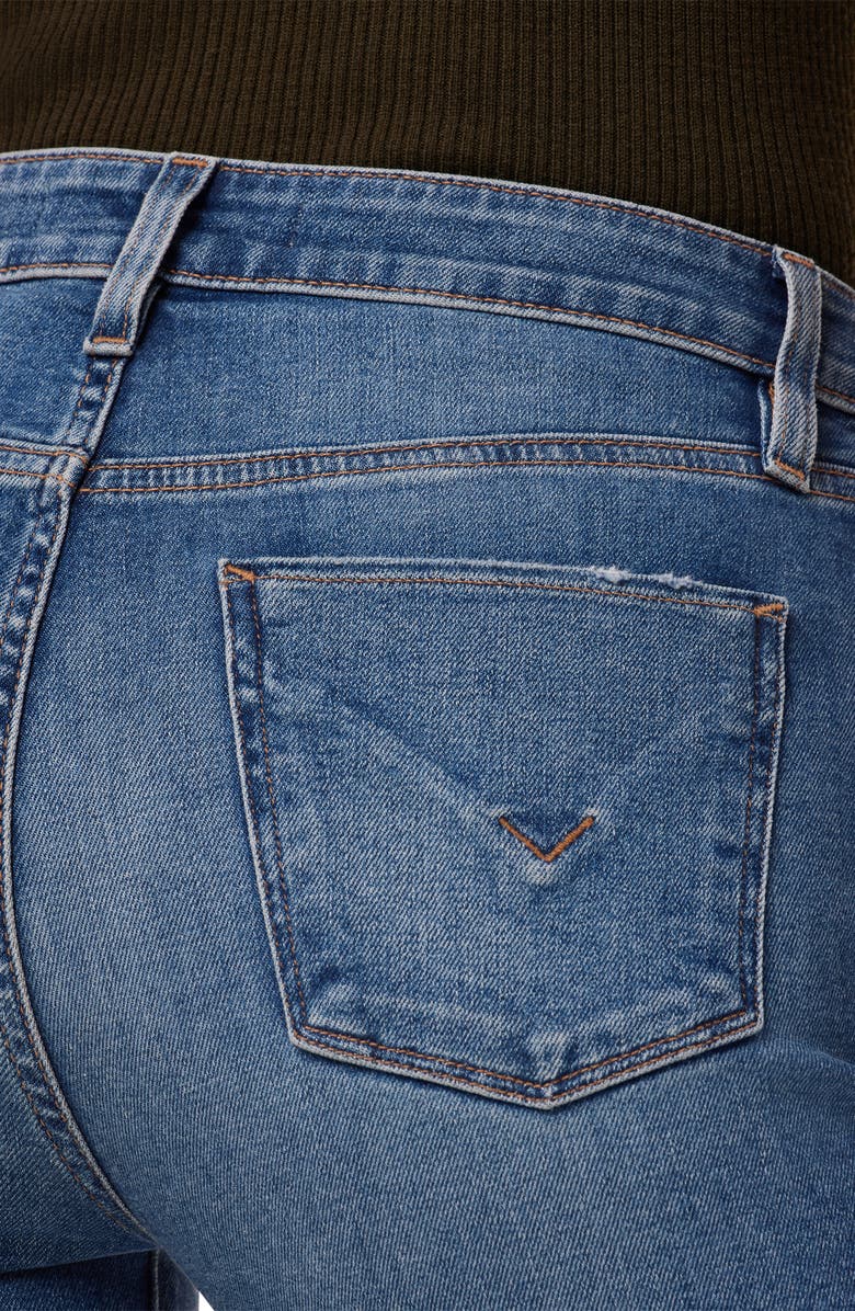 Hudson Jeans Holly Distressed High Waist Flare Jeans, Alternate, color,