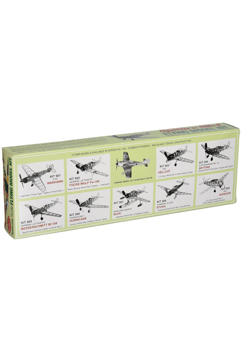 Spitfire Model Kit, Alternate, color, Multicolored