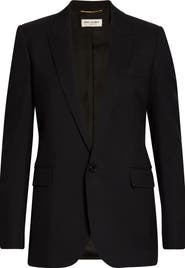 Saint Laurent One-Button Jacket