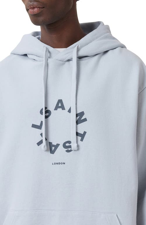 Allsaints Tierra Logo Graphic Hoodie