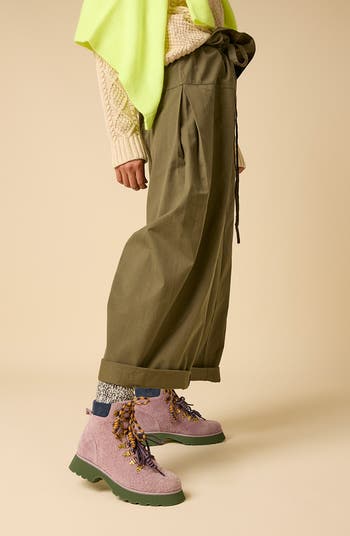 Tyler Lace-Up Lug Sole Boot