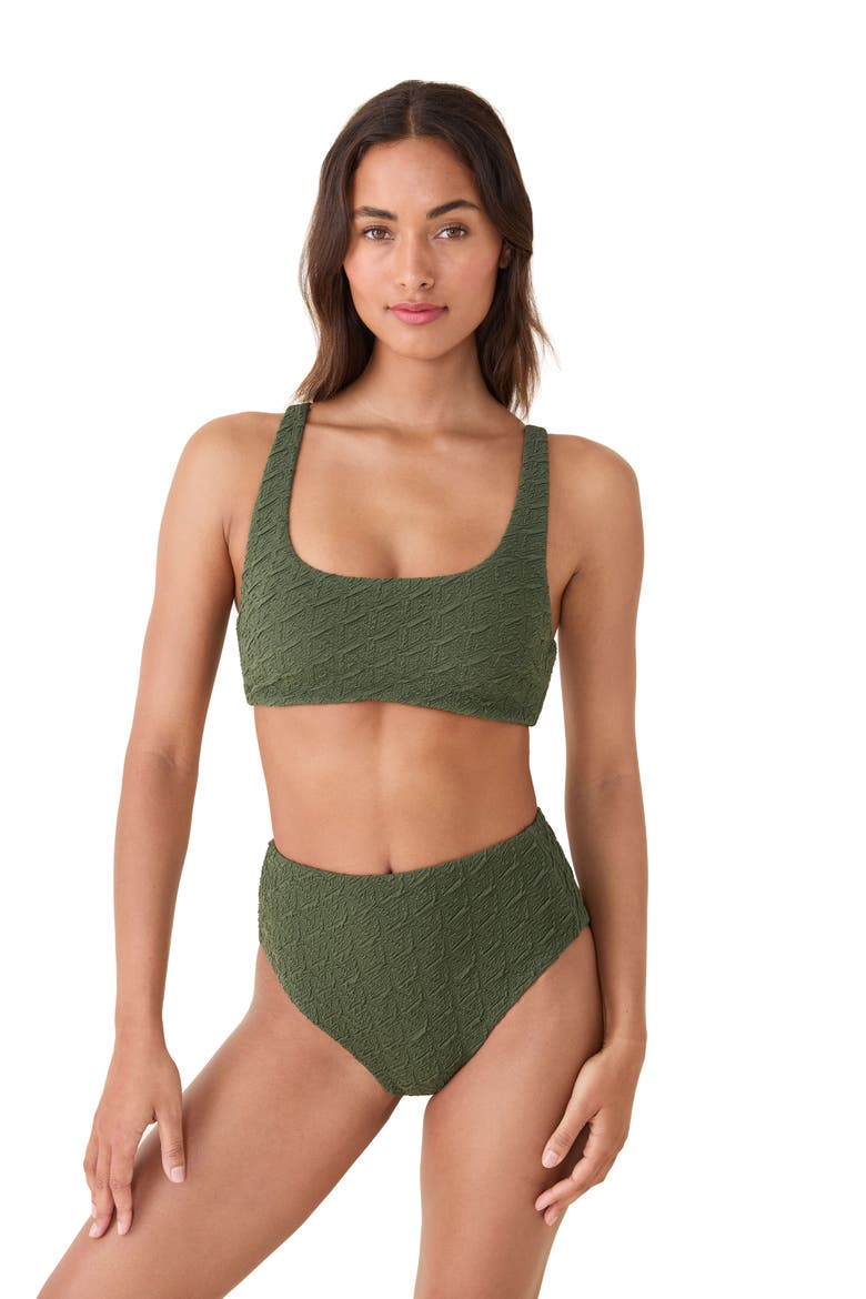 The High Rise Bikini Bottoms, Alternate, color, THYME