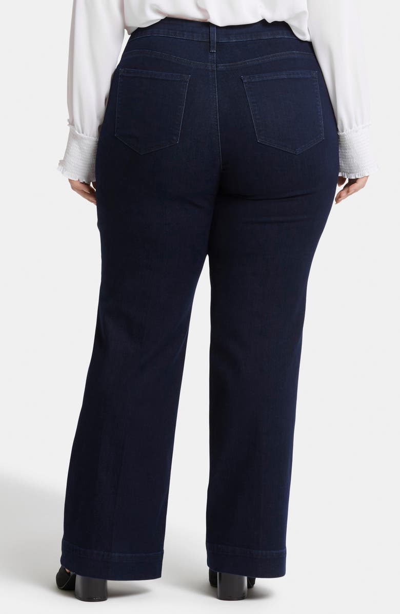 NYDJ Teresa Wide Leg Trouser Jeans, Alternate, color, Dark Enzyme