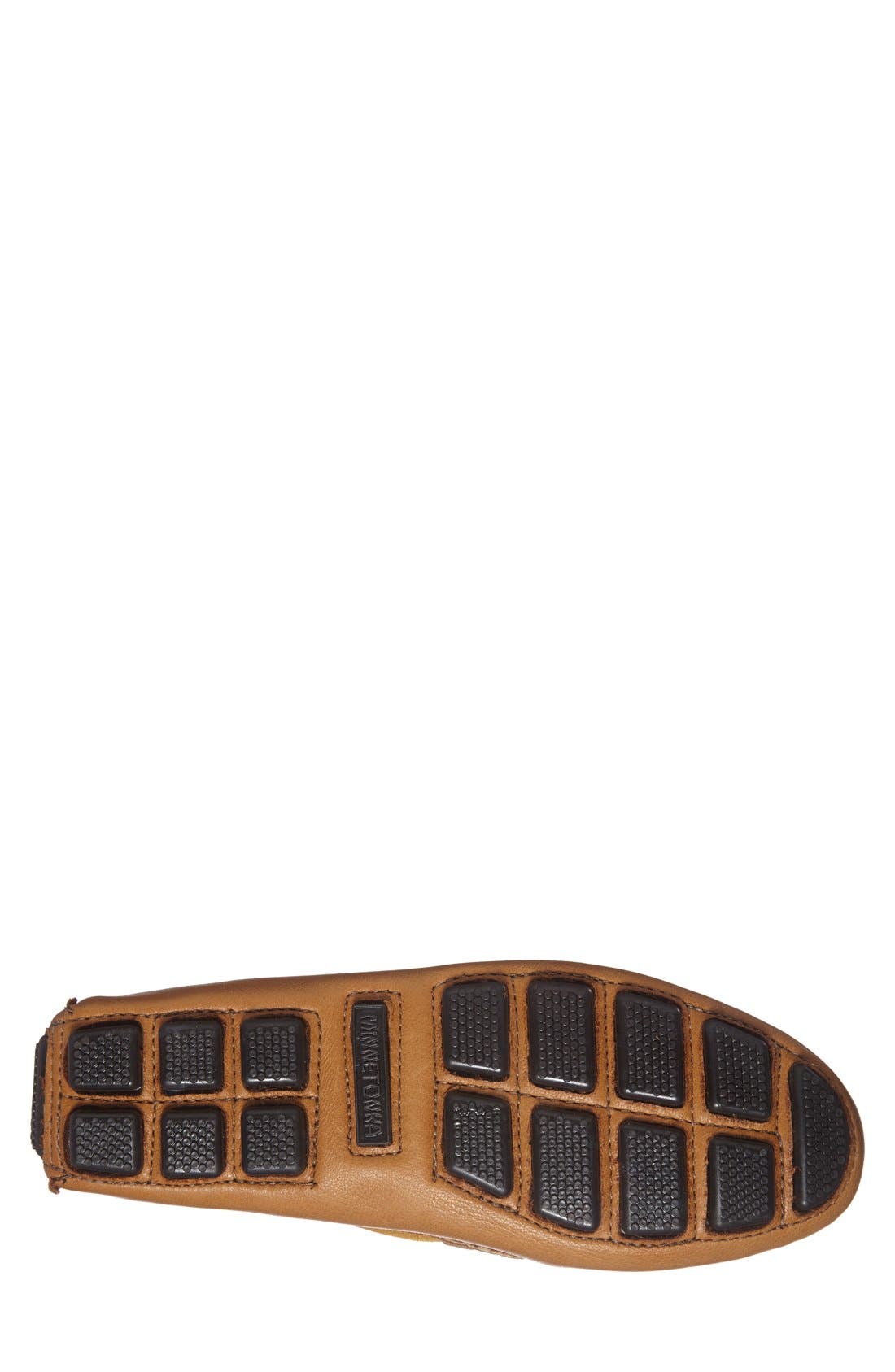 Minnetonka Moosehide Driving Shoe, Alternate, color, 
