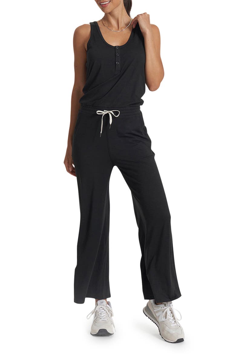 Falls Jumpsuit, Main, color, BLACK HEATHER