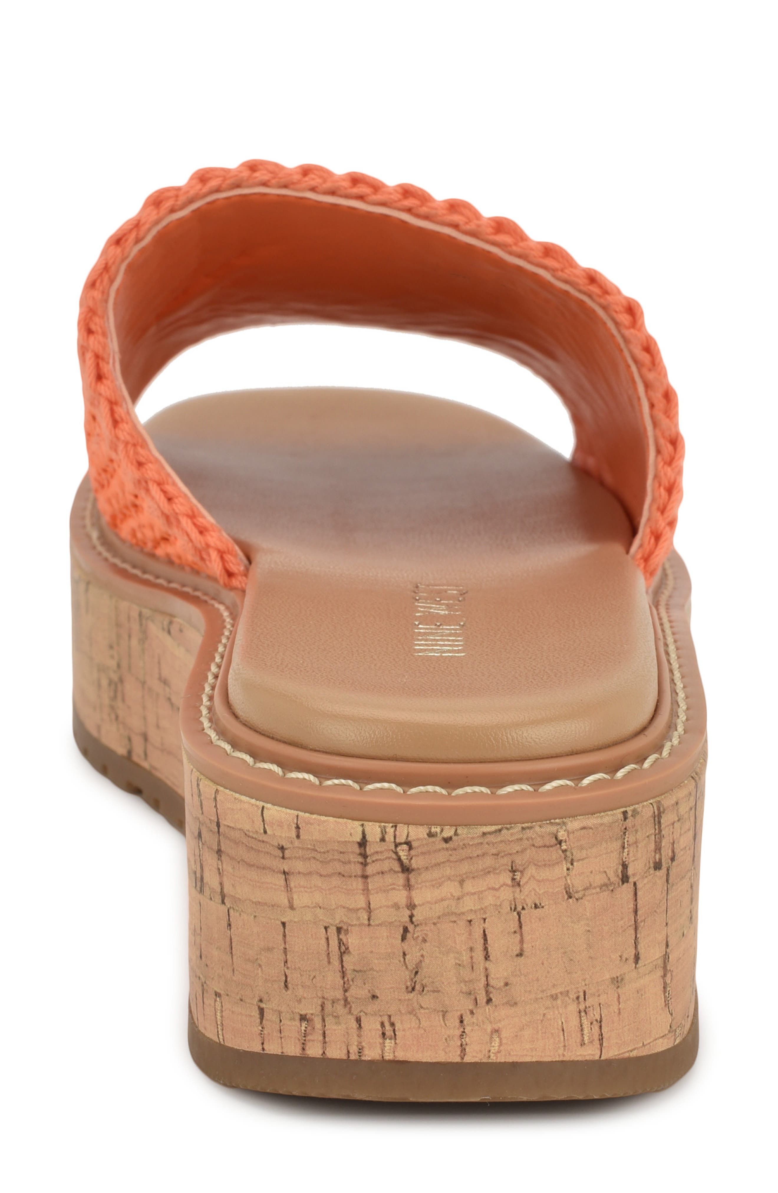 Keller Platform Slide Sandal, Alternate, color, PERFECT ORANGE