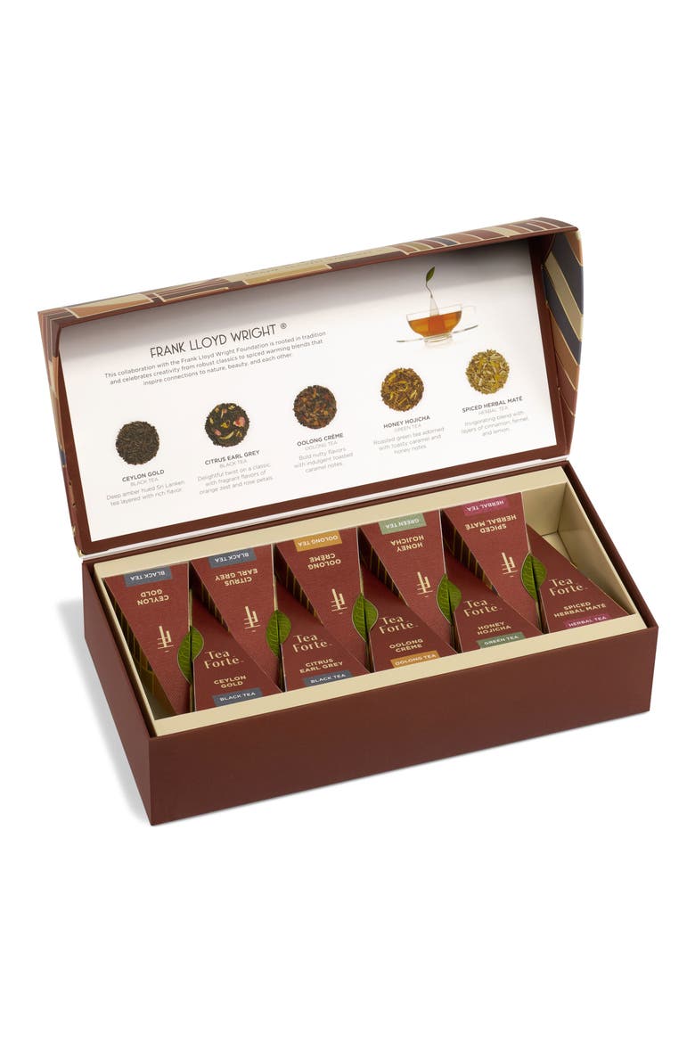 Frank Lloyd Wright 10-Piece Tea Set, Alternate, color, NO COLOR