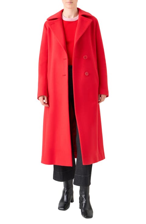 Virgin Wool Blend Coat