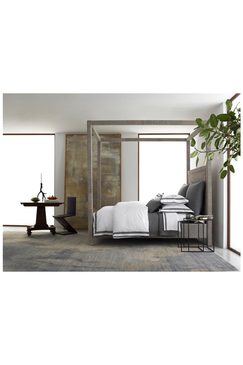 Meridian Duvet Cover, Alternate, color, CHARCOAL