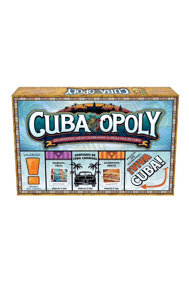 Late for the Sky Cubaopoly Monopoly Board Game, Main, color, Multicolored