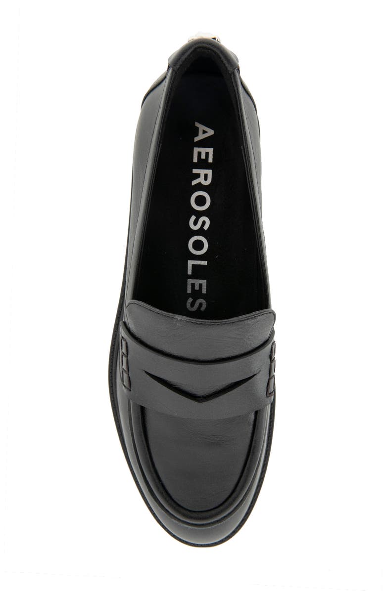 Aerosoles Poeta Penny Loafer, Alternate, color, Black