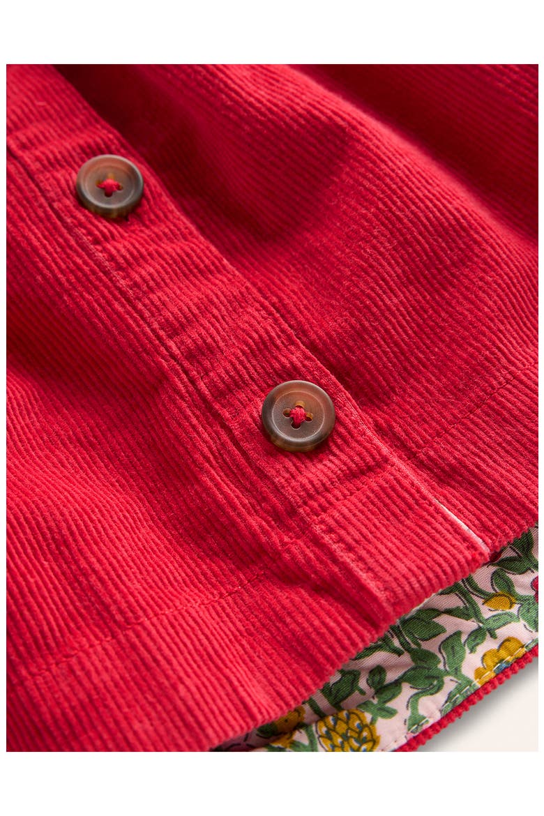 Kids' Sleeveless Cotton Corduroy Dress, Alternate, color, SCARLET RED CORD