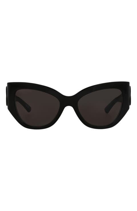 Novelty 55mm Cat Eye Sunglasses