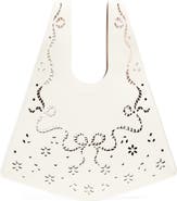 Simone Rocha Mini Lasercut Leather Shopper