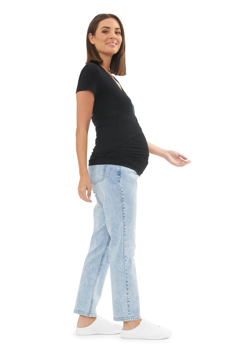 Ripe Maternity Embrace Tee, Alternate, color, Black