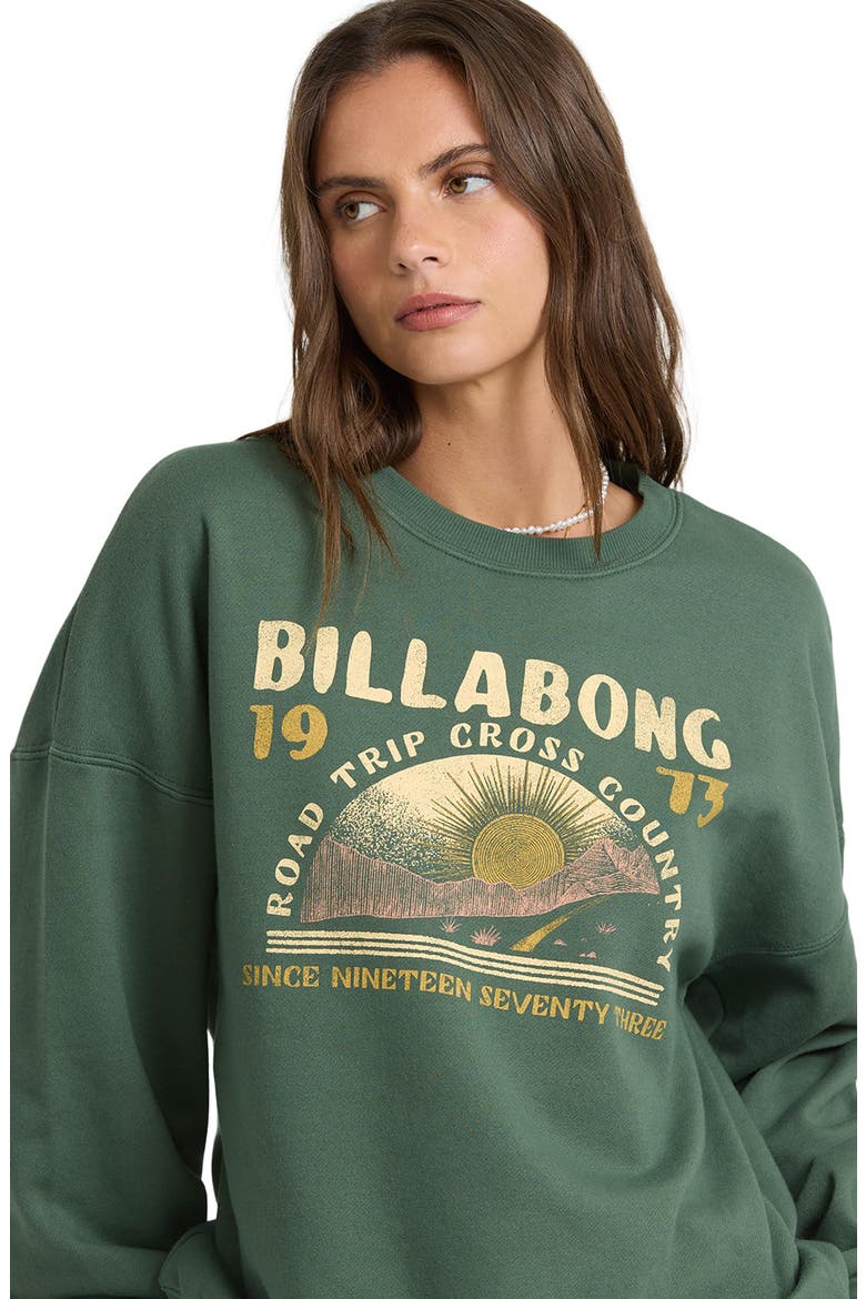 Warm Memories Graphic Sweatshirt, Alternate, color, RAIN FOREST
