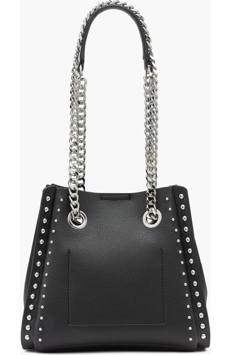 DKNY Josie Bucket Bag, Alternate, color, Black/Silver