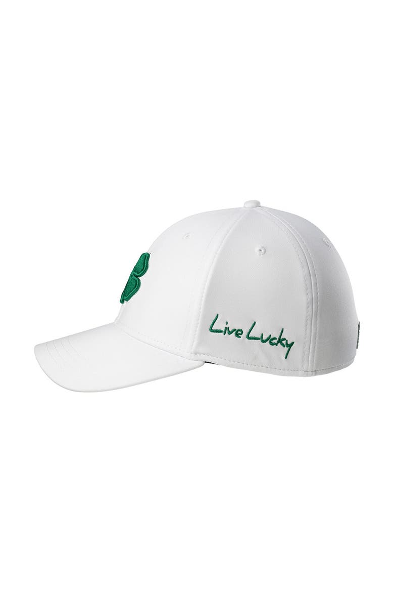 Premium Clover 16 Hat, Alternate, color, White